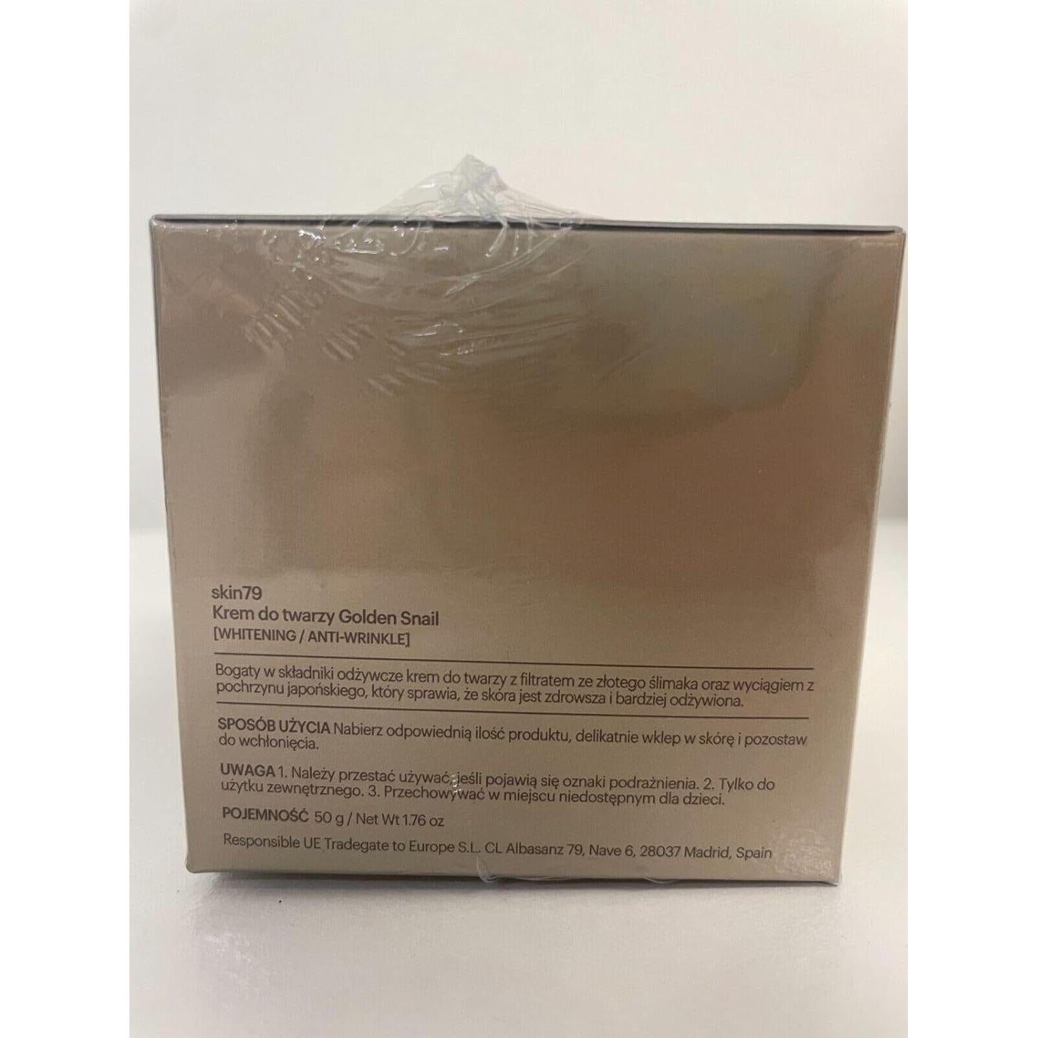 Crema Intensiva de Caracol Dorado SKIN79 199g Hidratante