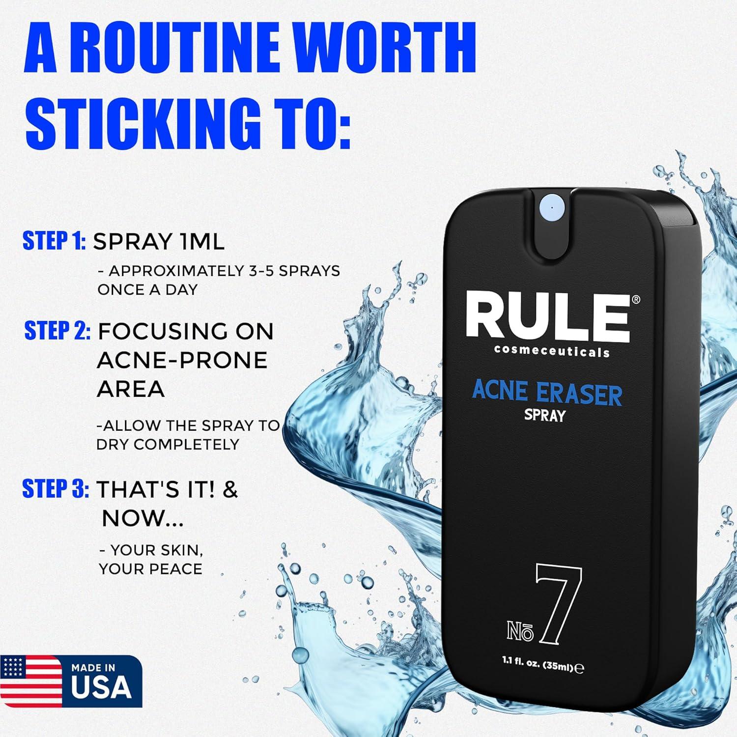 Spray Corporal Antiacné No.7 - 32.5 ml, Ácido Salicílico, Para Todos