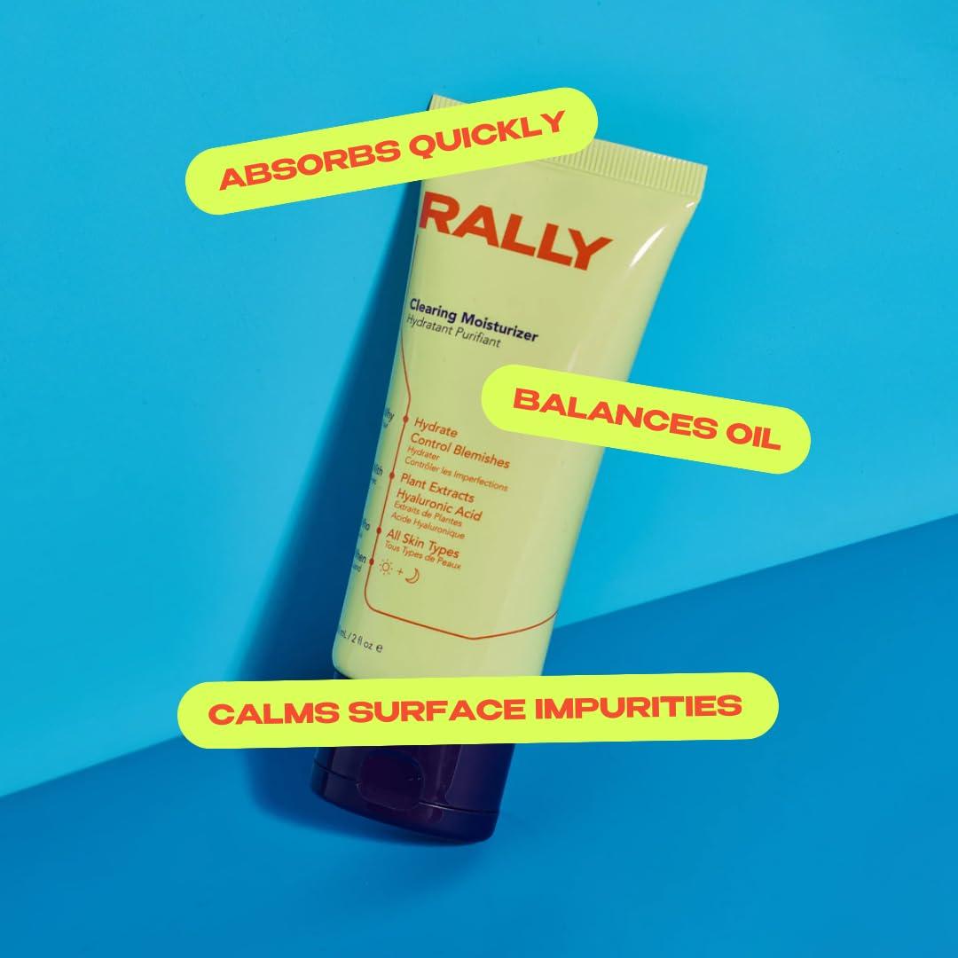 Crema Hidratante Facial en Gel RALLY 60ml - Control de Aceite