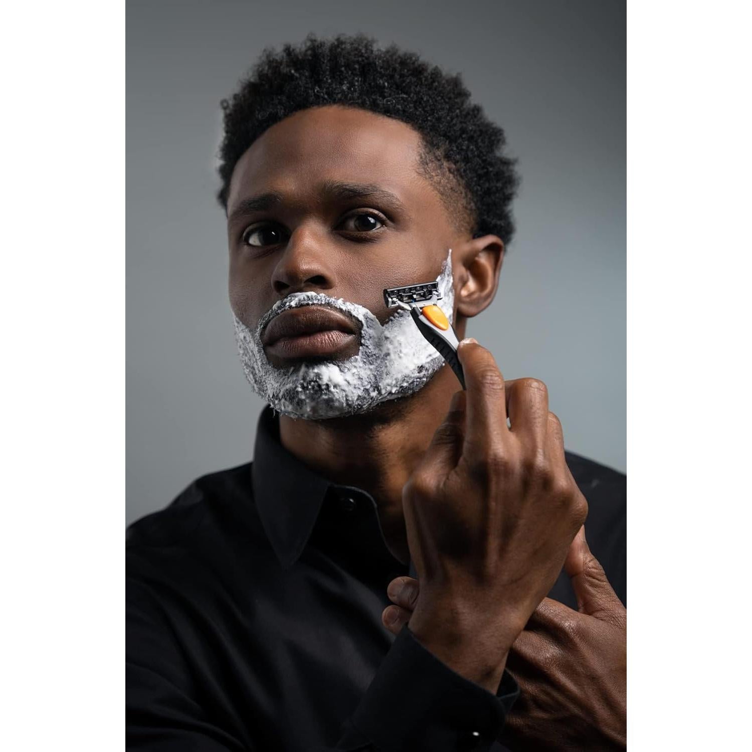 Crema de Afeitar TCM para Hombres 340 g - Piel Sensible con Aloe