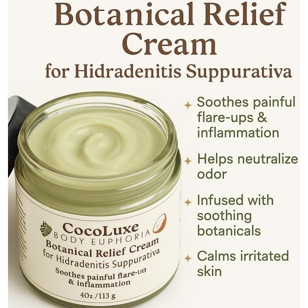 Crema de Alivio Botánico CocoLuxe 113.4 g para Piel Sensible