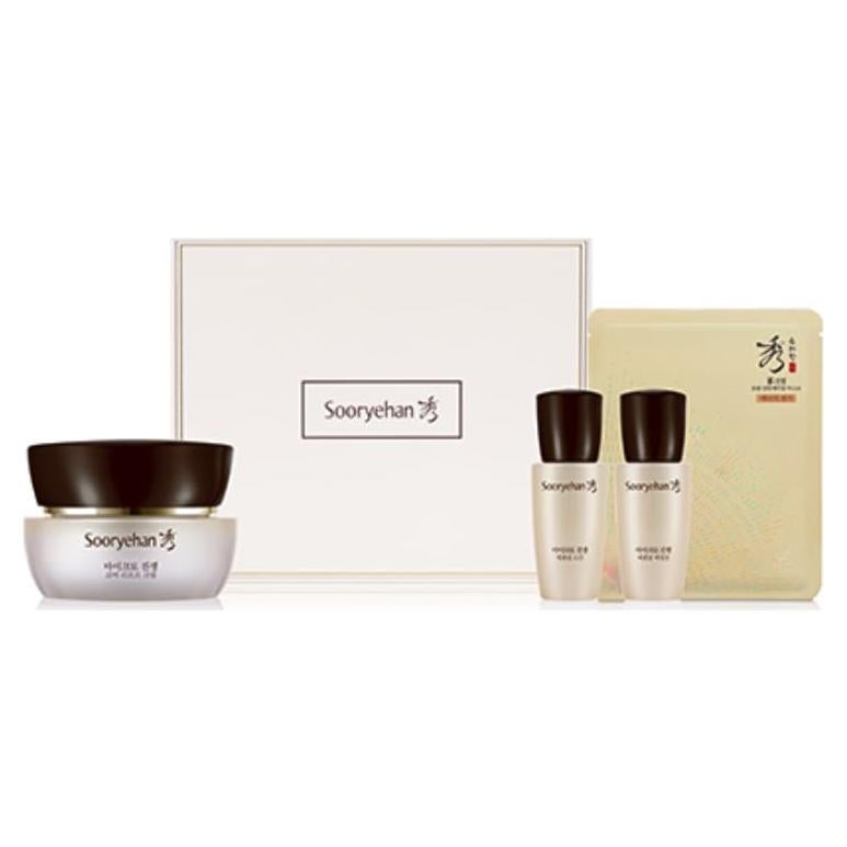 Crema Liftante Sooryehan Ginseng Micro Set 70.9 ml - Hidratación y Firmeza