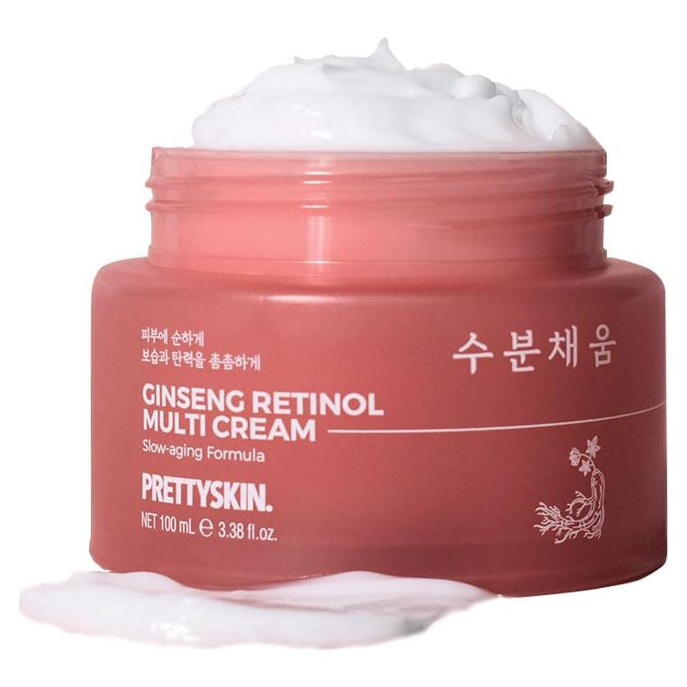 Crema Hidratante Prettyskin 100ml Ginseng y Retinol