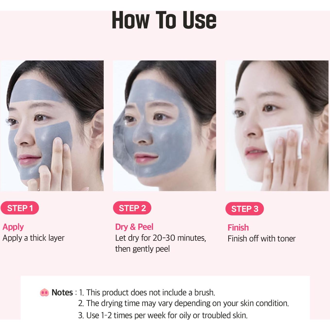 Mascarilla Peel Off Mefactory 120 ml - Limpieza Profunda K-Beauty