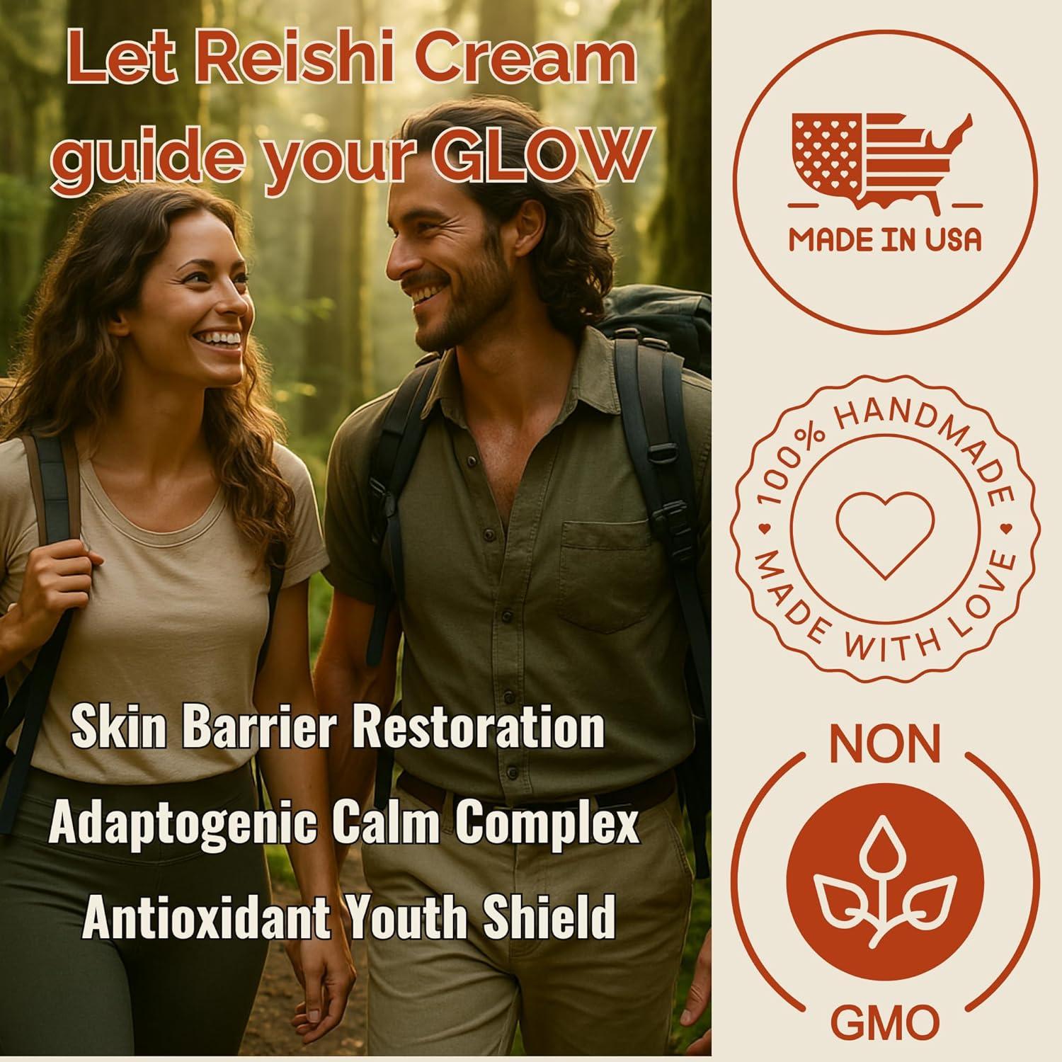 Crema Hidratante Reishi King & Queen 113.4 g - Adaptógeno