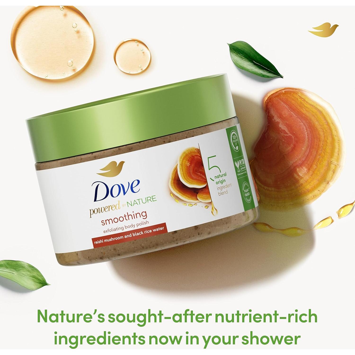 Exfoliante Corporal Suavizante Dove 298 g - 5 Ingredientes Naturales