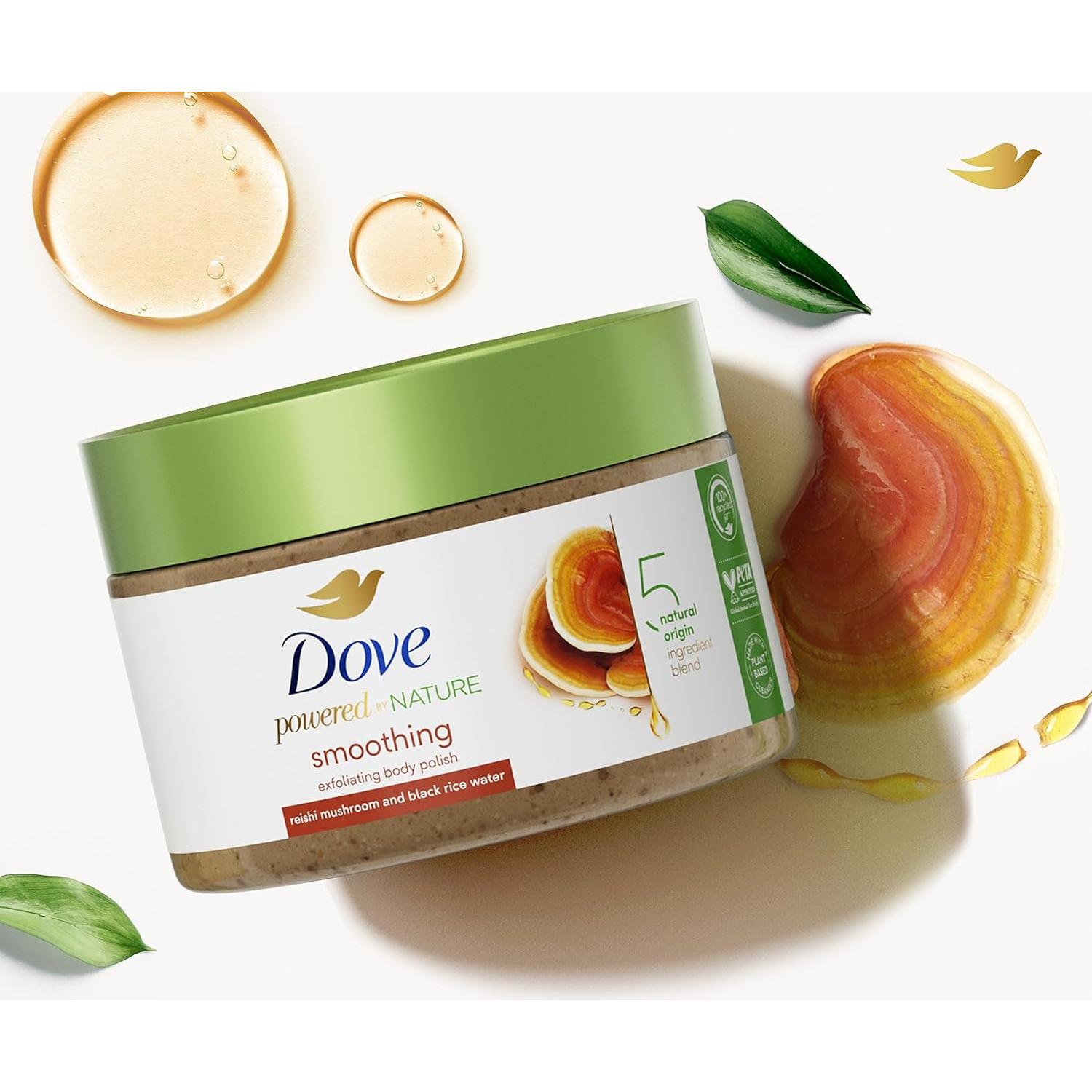 Exfoliante Corporal Suavizante Dove 298 g - 5 Ingredientes Naturales