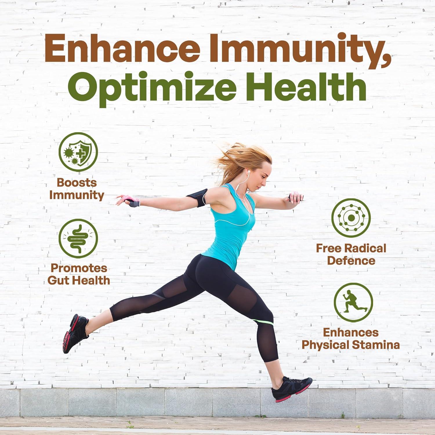 Suplemento Orgánico de 7 Hongos Go Nutra 226.8 g Vegano