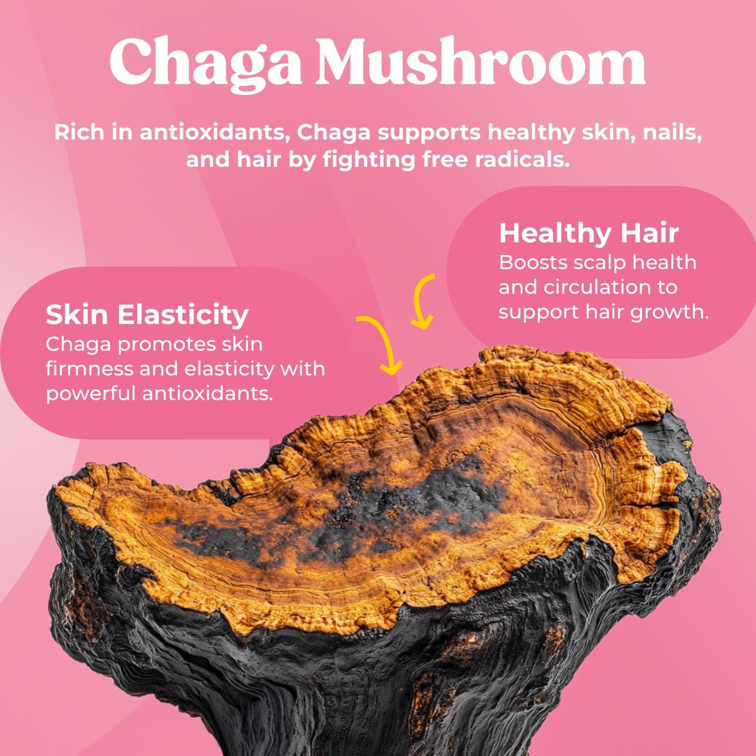 Gominolas de Hongos Chaga SOS - Suplemento Piel Saludable 30 Unidades