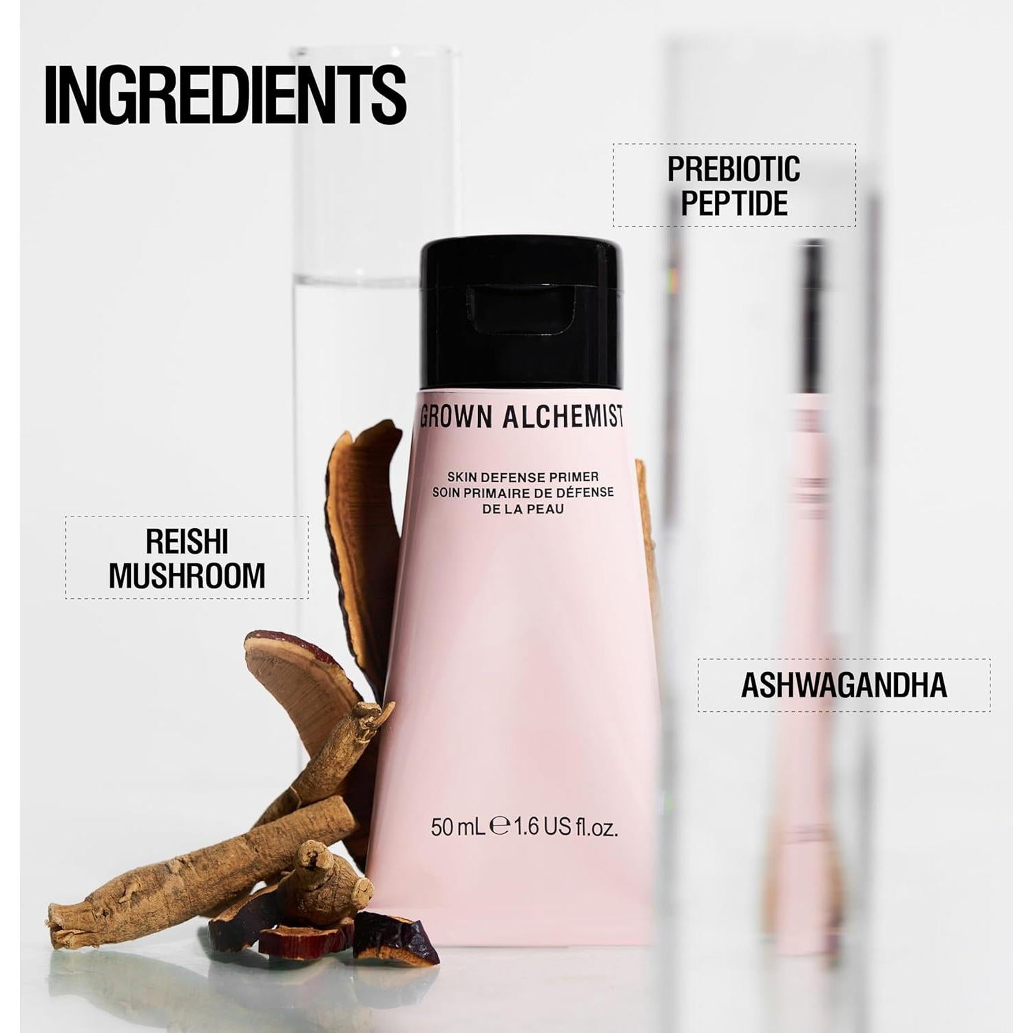 Primer de Defensa de Piel Grown Alchemist 50ml Hidratante Mate