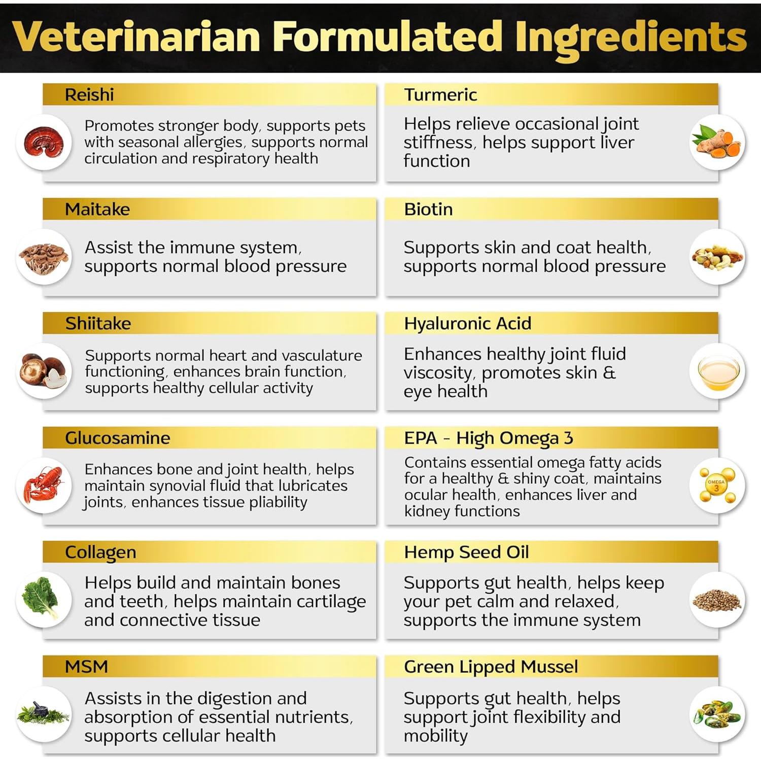 Masticables para Caderas y Articulaciones Life4Legs 90 Unidades