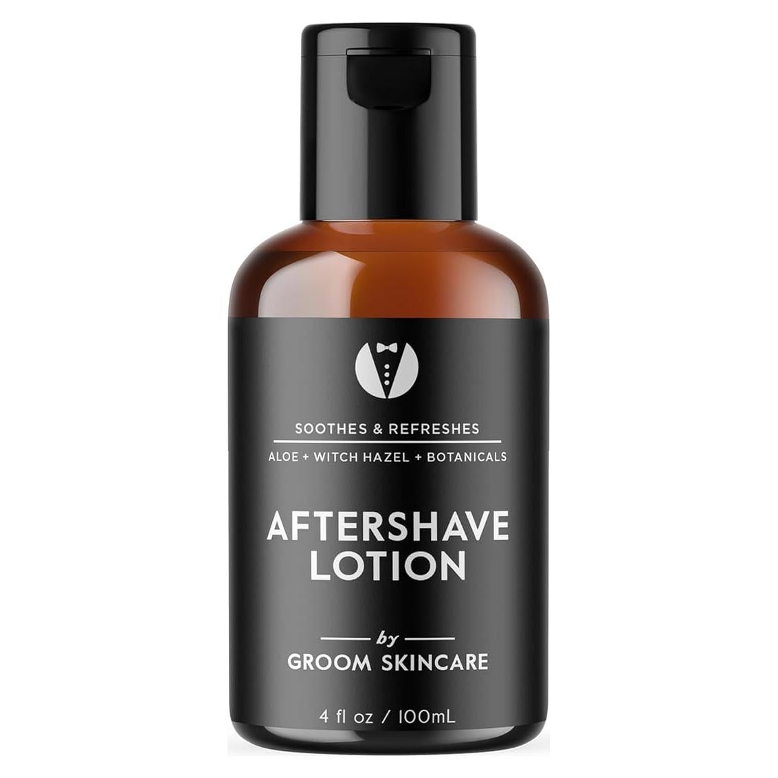 Loción After Shave Groom para Hombres 113.4 ml | Hidratante Calmante