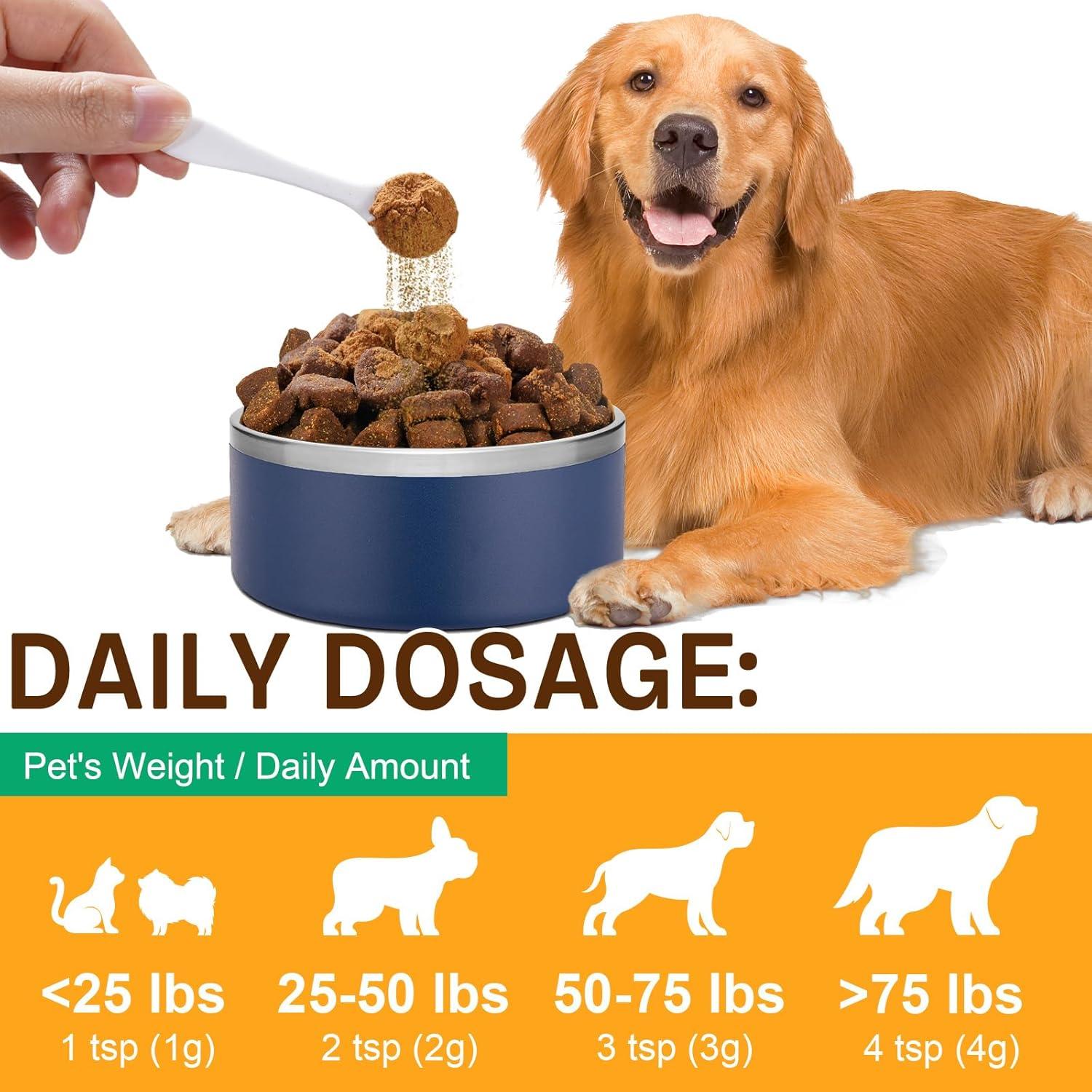 Suplemento en Polvo de Champiñón para Perros y Gatos 120g