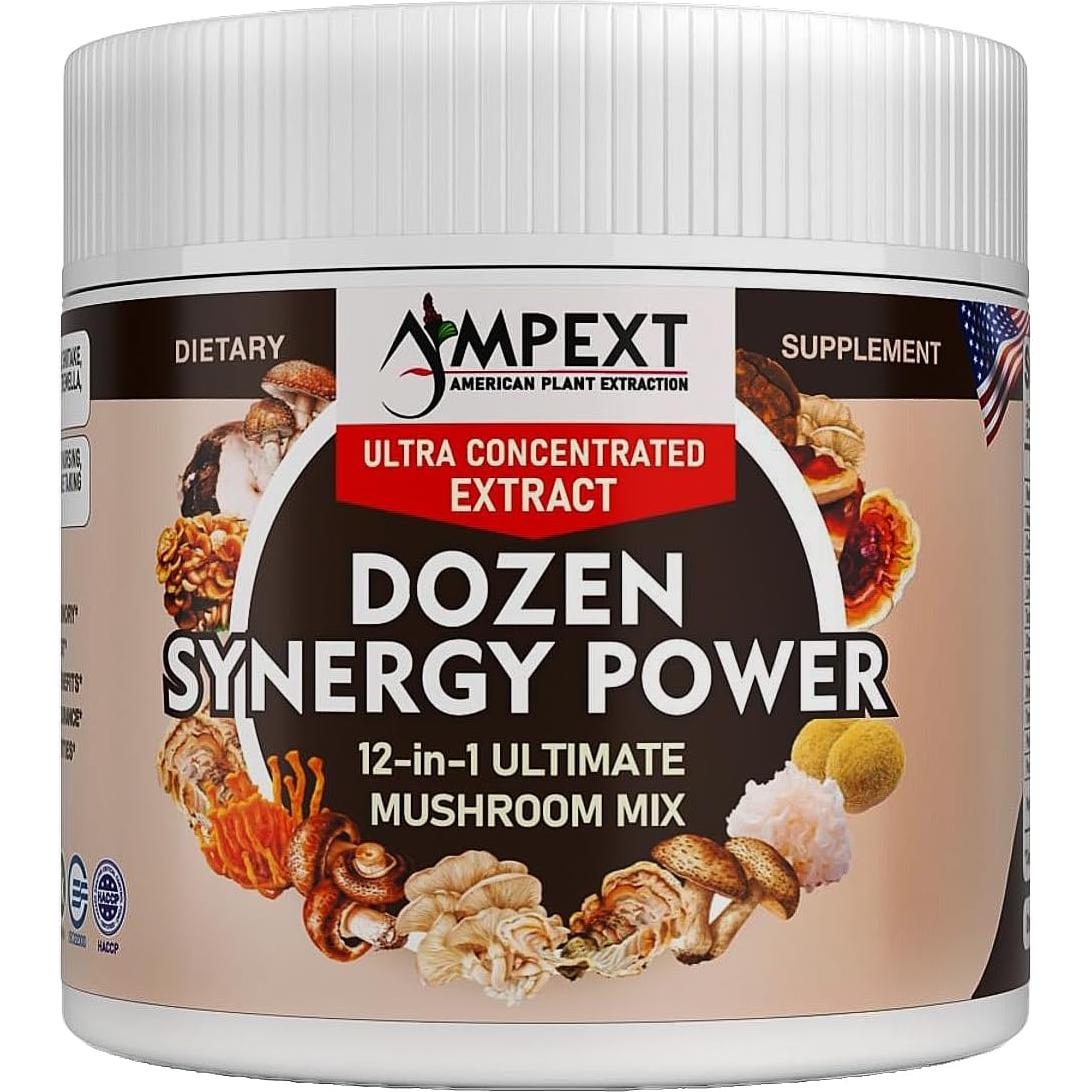 Suplemento de Hongos Poder Sinérgico Doce AMPEXT 226g