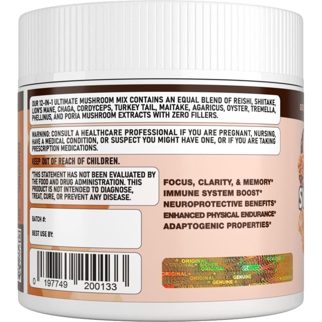 Suplemento de Hongos Poder Sinérgico Doce AMPEXT 226g