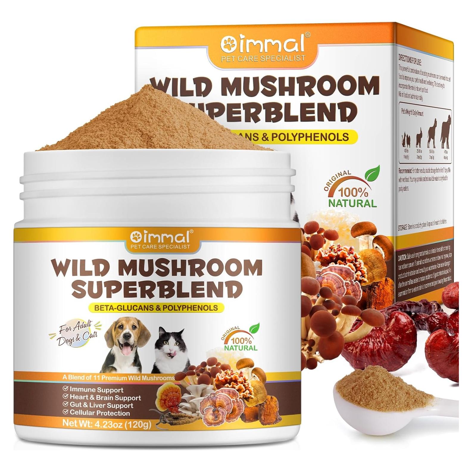 Suplemento de Champiñones Silvestres Shuangjia 125 ml para Mascotas