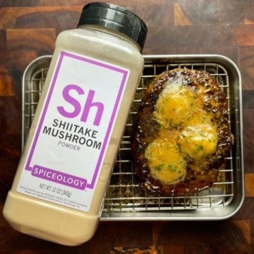 Polvo de Champiñón Shiitake Spiceology 340 g - Sazonador Umami