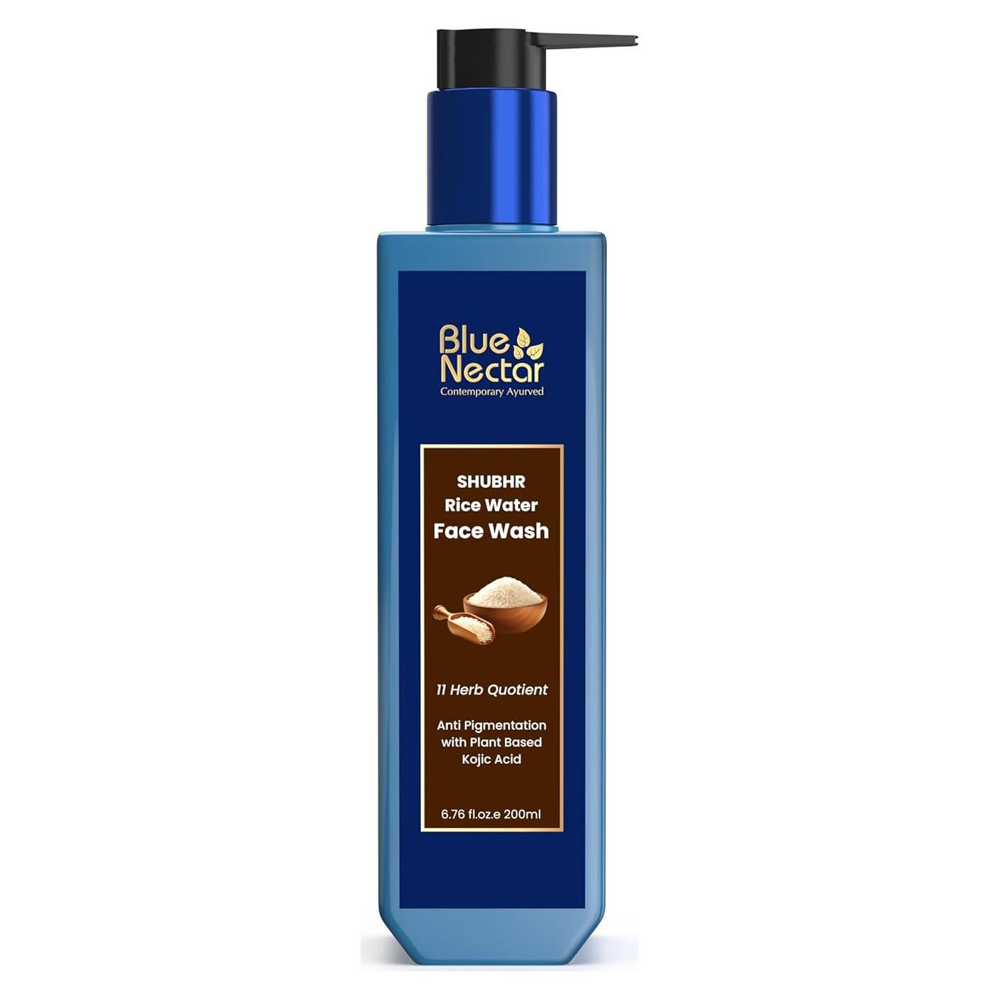 Limpiador Facial Blue Nectar 200 ml con 2% Ácido Kójico