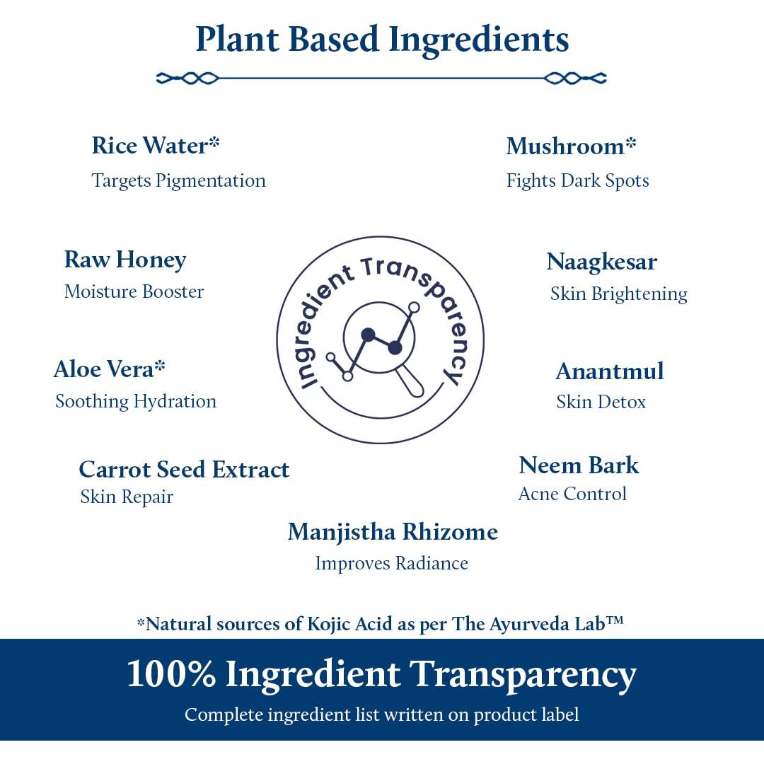 Limpiador Facial Blue Nectar 200 ml con 2% Ácido Kójico