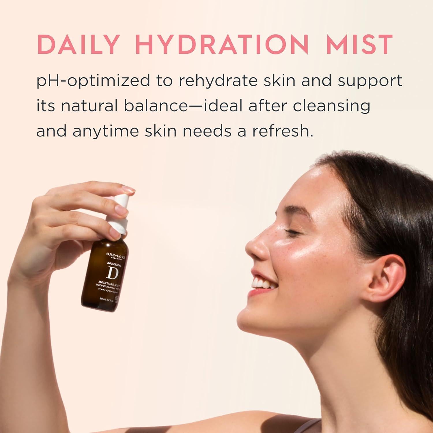 Bruma Hidratante Facial One Love Organics Botanical D 59 ml