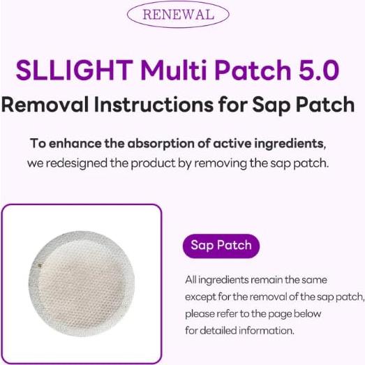 Multi Patch 5.0 SLLIGHT | Parche para Cuidado de la Piel