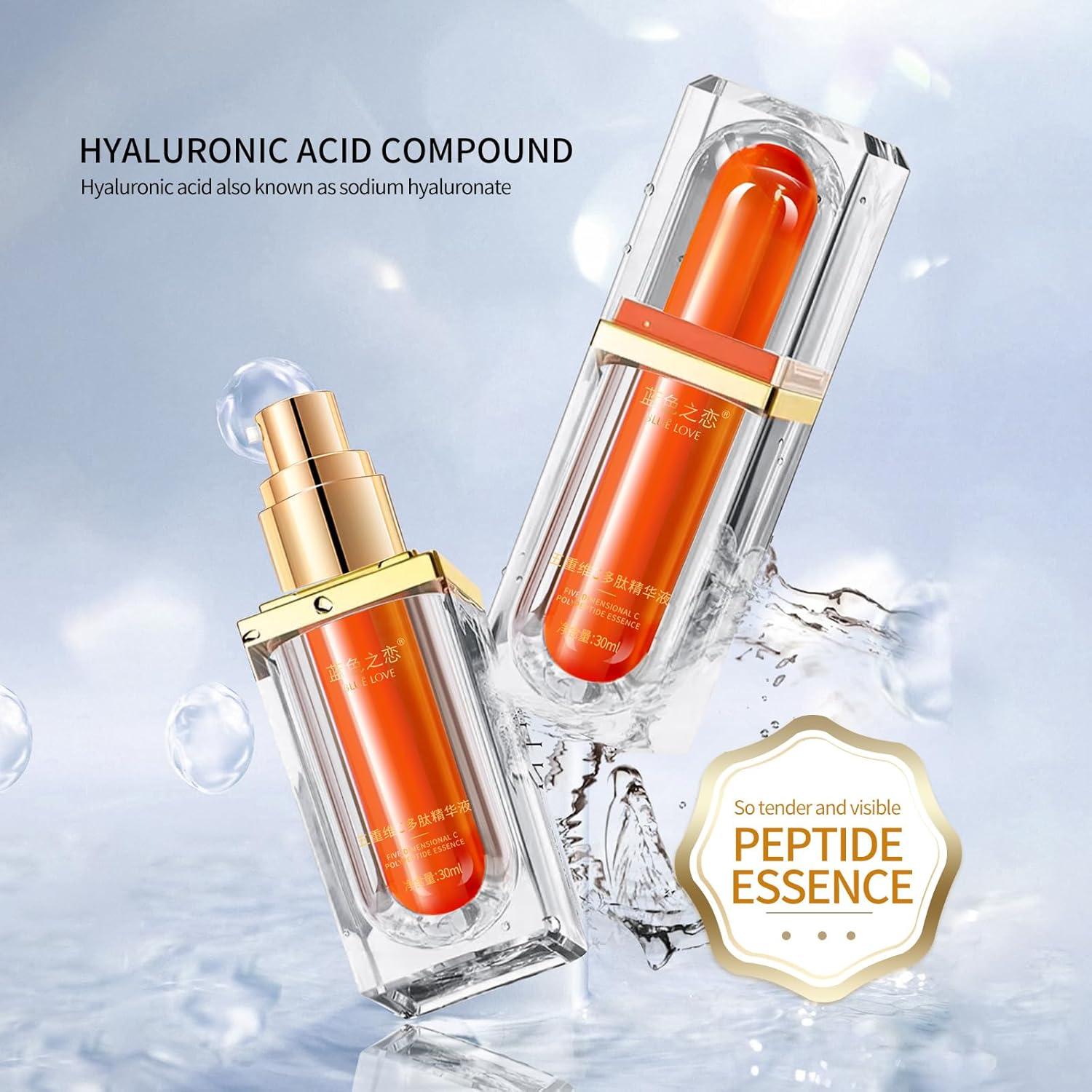 Esencia Facial Hidratante AMOR AZUL 5 Vitaminas C 150g