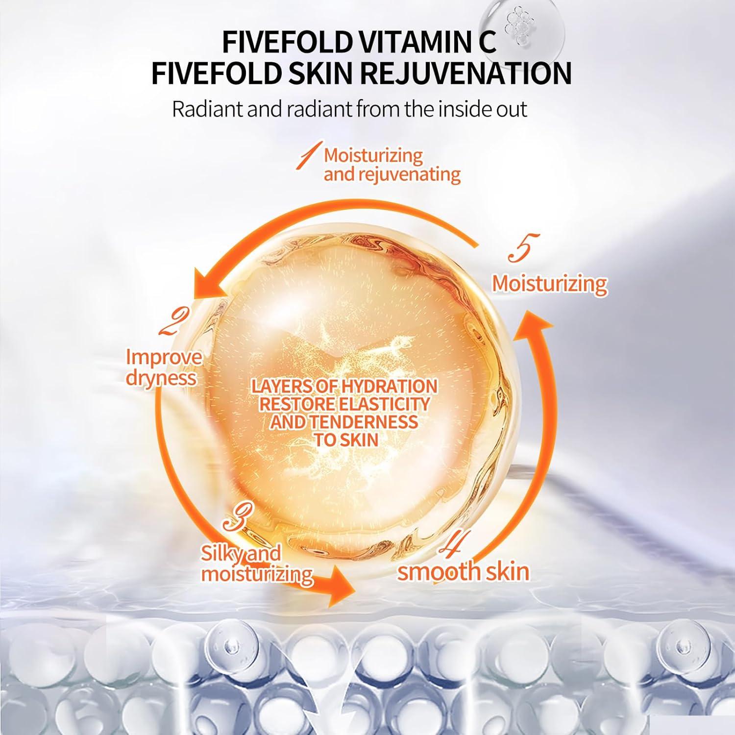 Esencia Facial Hidratante AMOR AZUL 5 Vitaminas C 150g