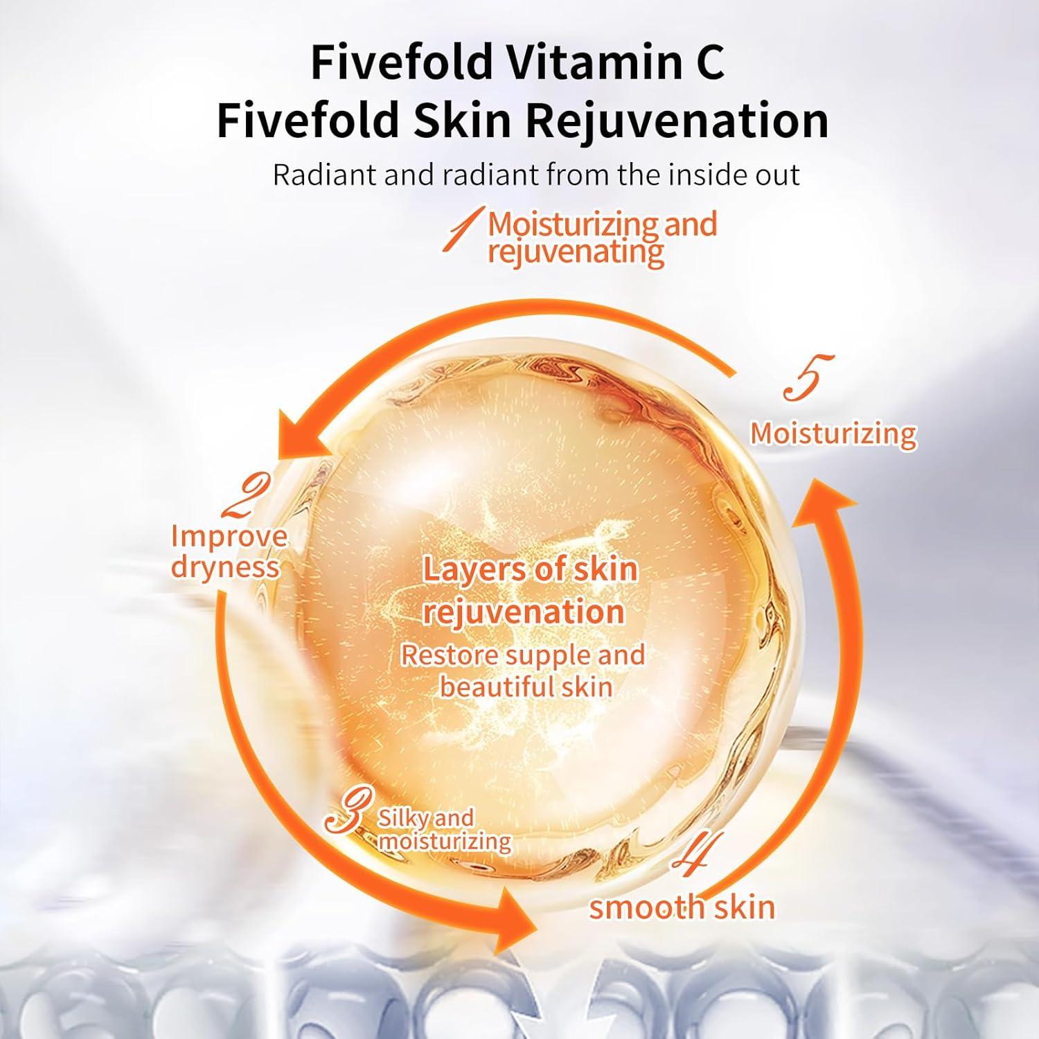 Loción Esencia Hidratante Vitamina C Blue Love 350g