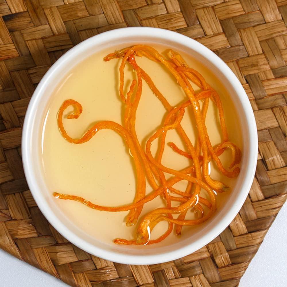 Flor de Cordyceps Secas 250g - Hongo Militaris Natural