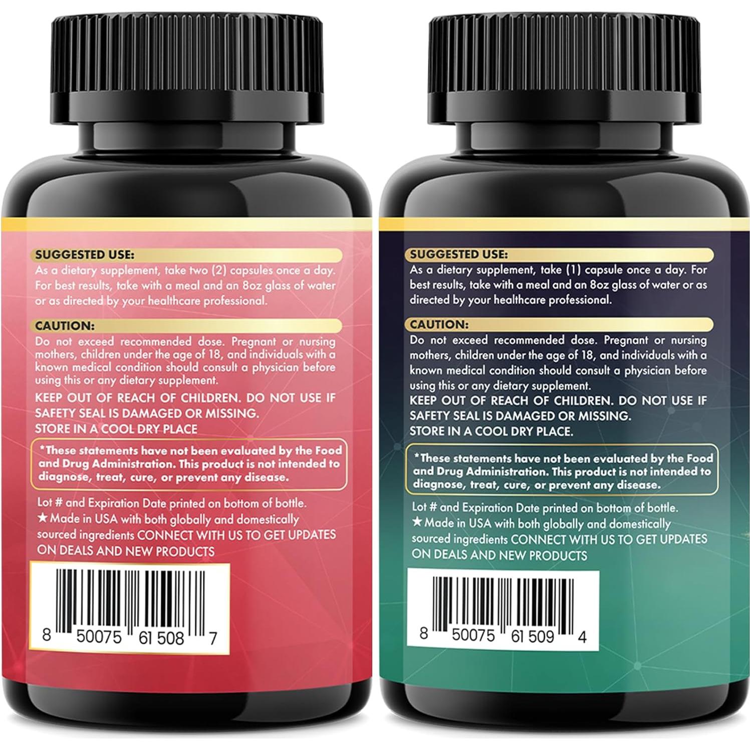 Suplemento Herbal Parrox 60 Cápsulas - Jengibre y Rhodiola