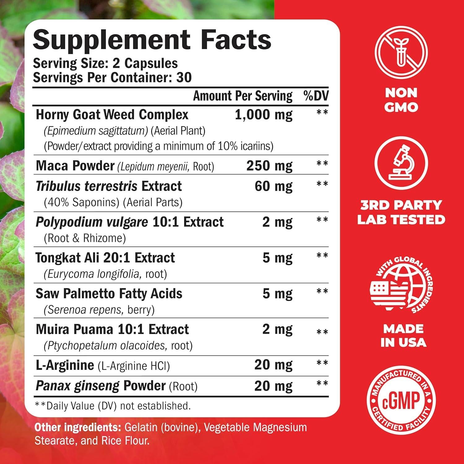 Suplemento Cardo Mariano y Tongkat Ali 30 días - Vimerson Health
