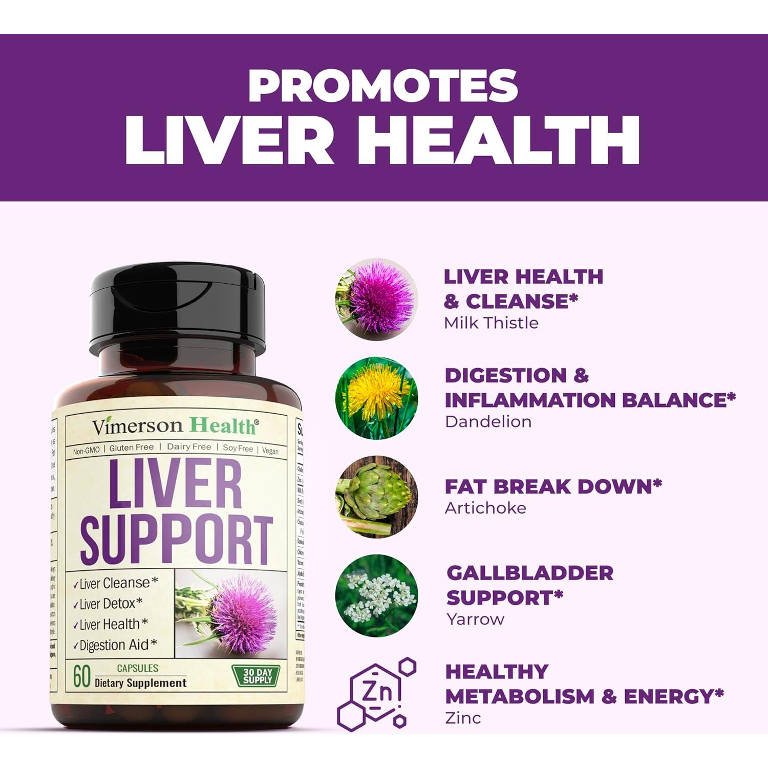 Suplemento Hepático y Multivitamínico para Hombres - Salud y Energía