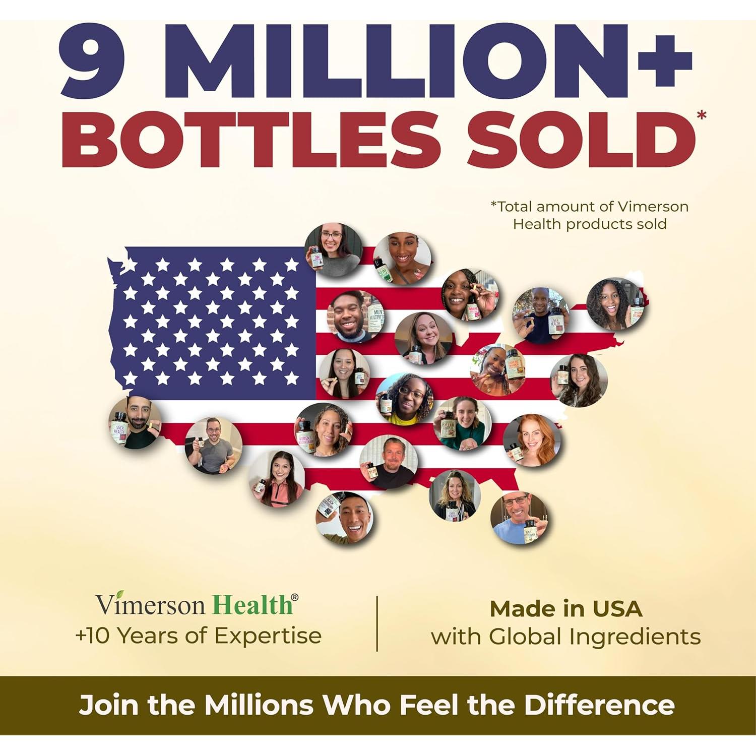 Suplemento de Cúrcuma y Manzanilla Vimerson Health 60 Cápsulas