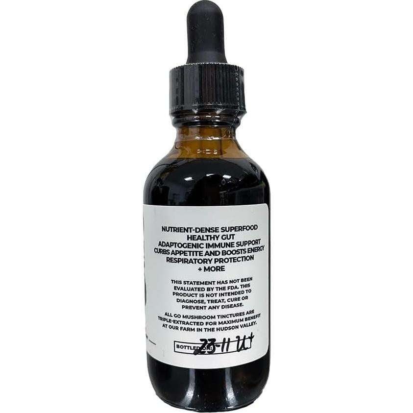 Tintura de Hongo Chaga GO Mushrooms 60 Porciones 60ml Antioxidante