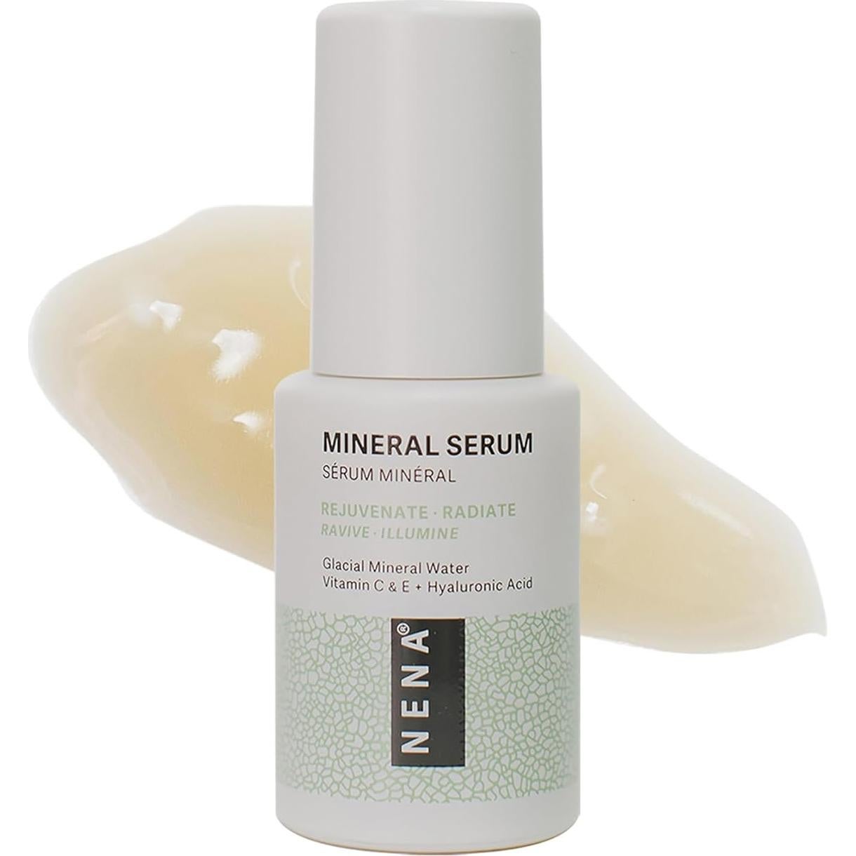 Suero Mineral NENA Cuidado de la Piel 29.57 ml - Vitamina C y Ácido Hialurónico