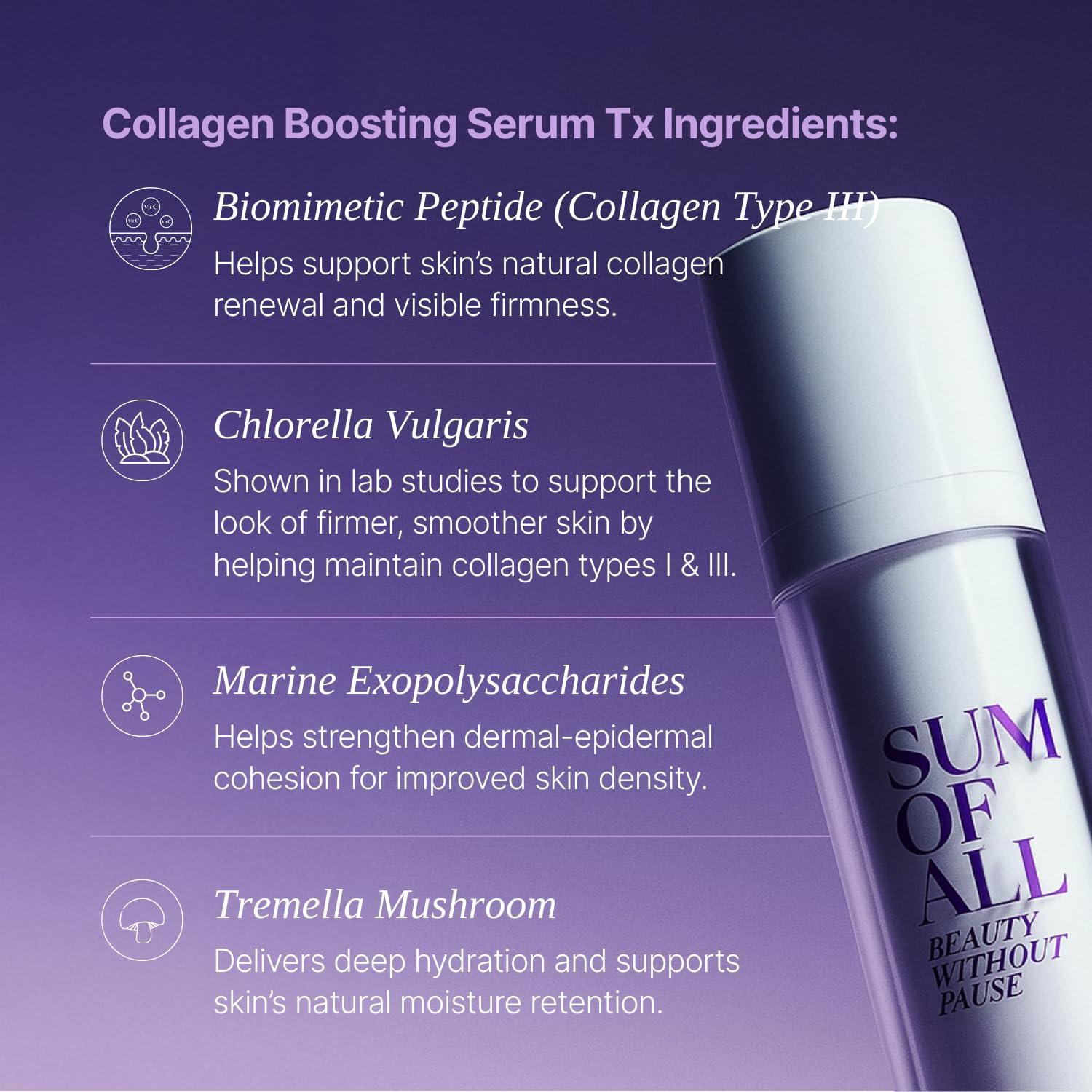 Suero Aumentador de Colágeno SUM OF ALL 29.57 ml Vegano