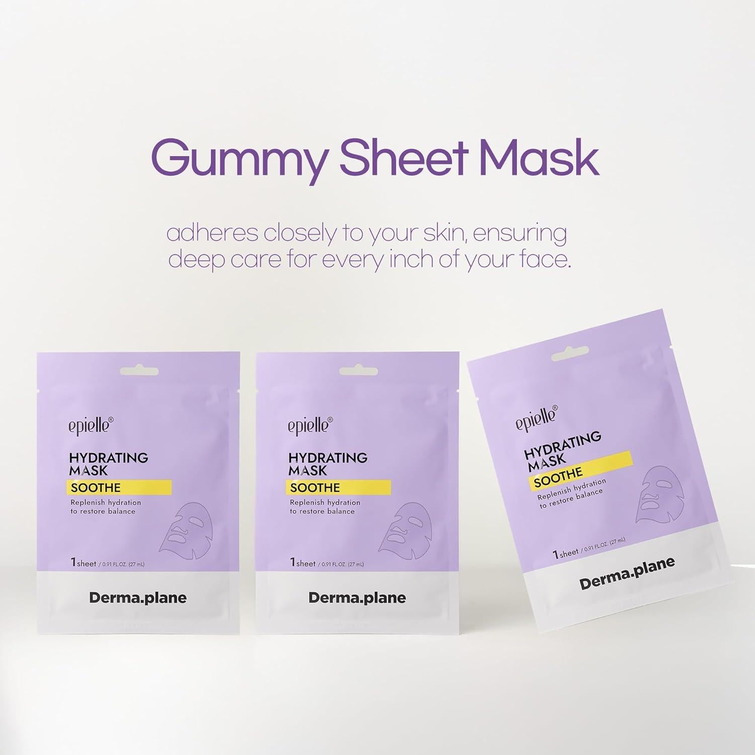 Mascarilla Hidratante Epielle 6 Paquetes Cica Piel Seca