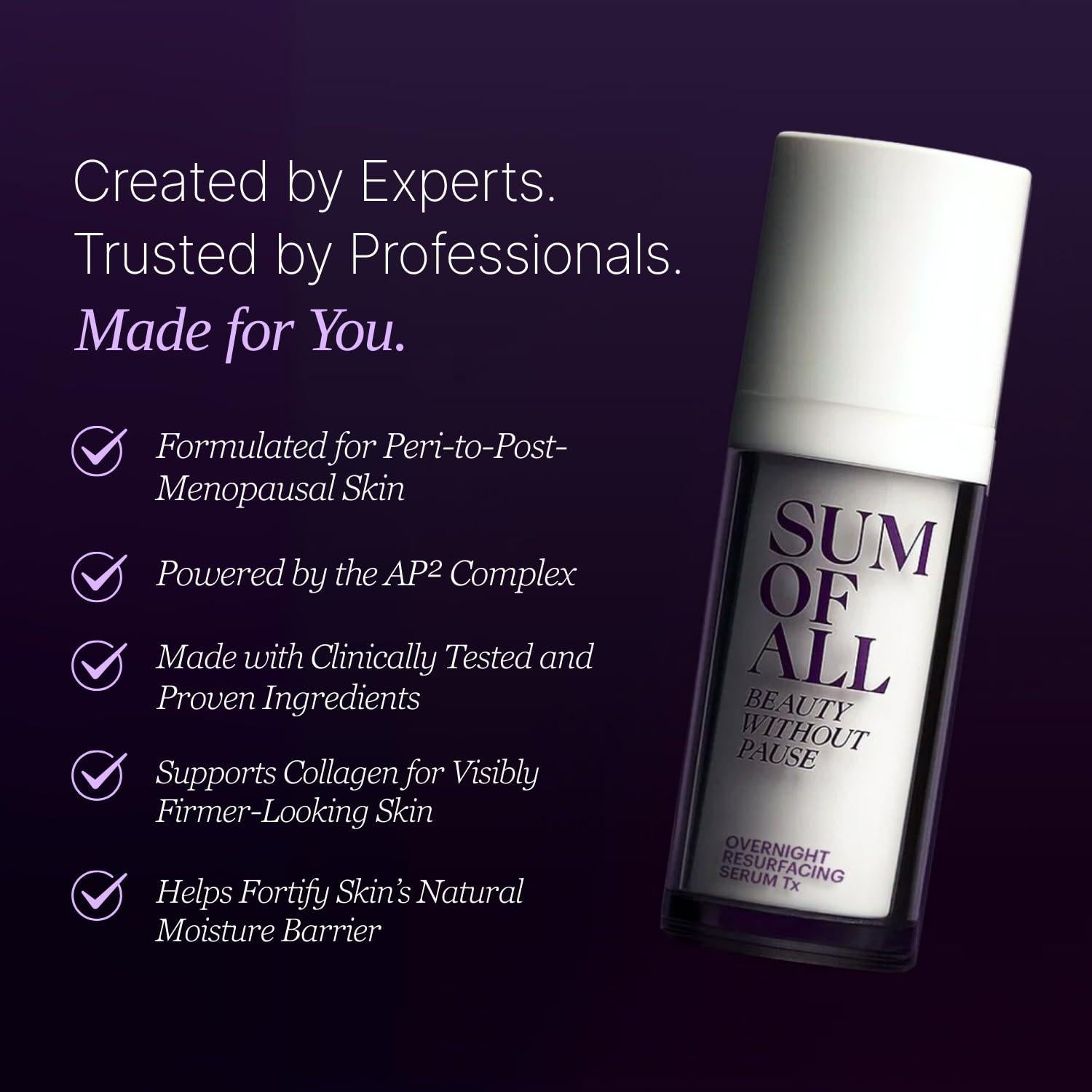 Suero de Renovación Nocturna SUMA DE TODO 29.57 ml AHA