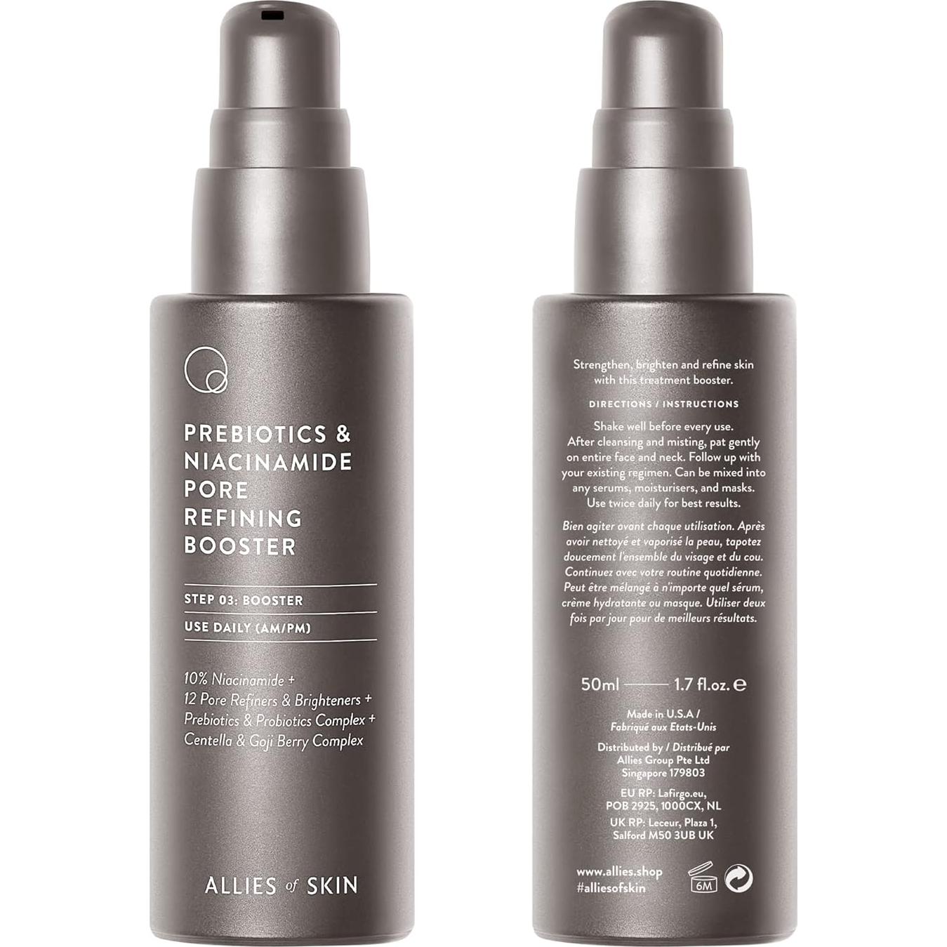 Suero Refinador de Poros Aliados 50 ml - 10% Niacinamida