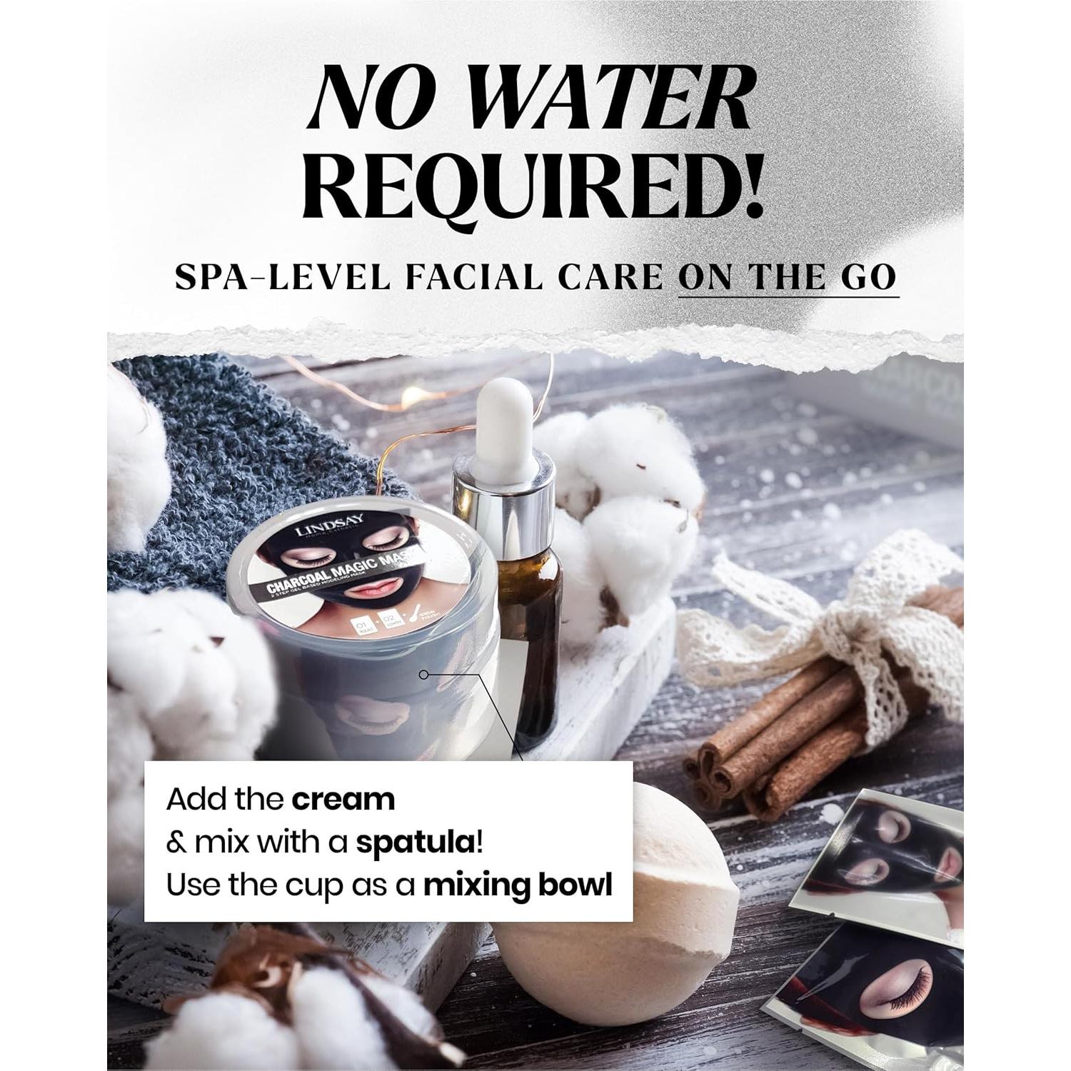 Kit de Taza Mágica Lindsay - Máscara Facial Carbón 152.2 ml