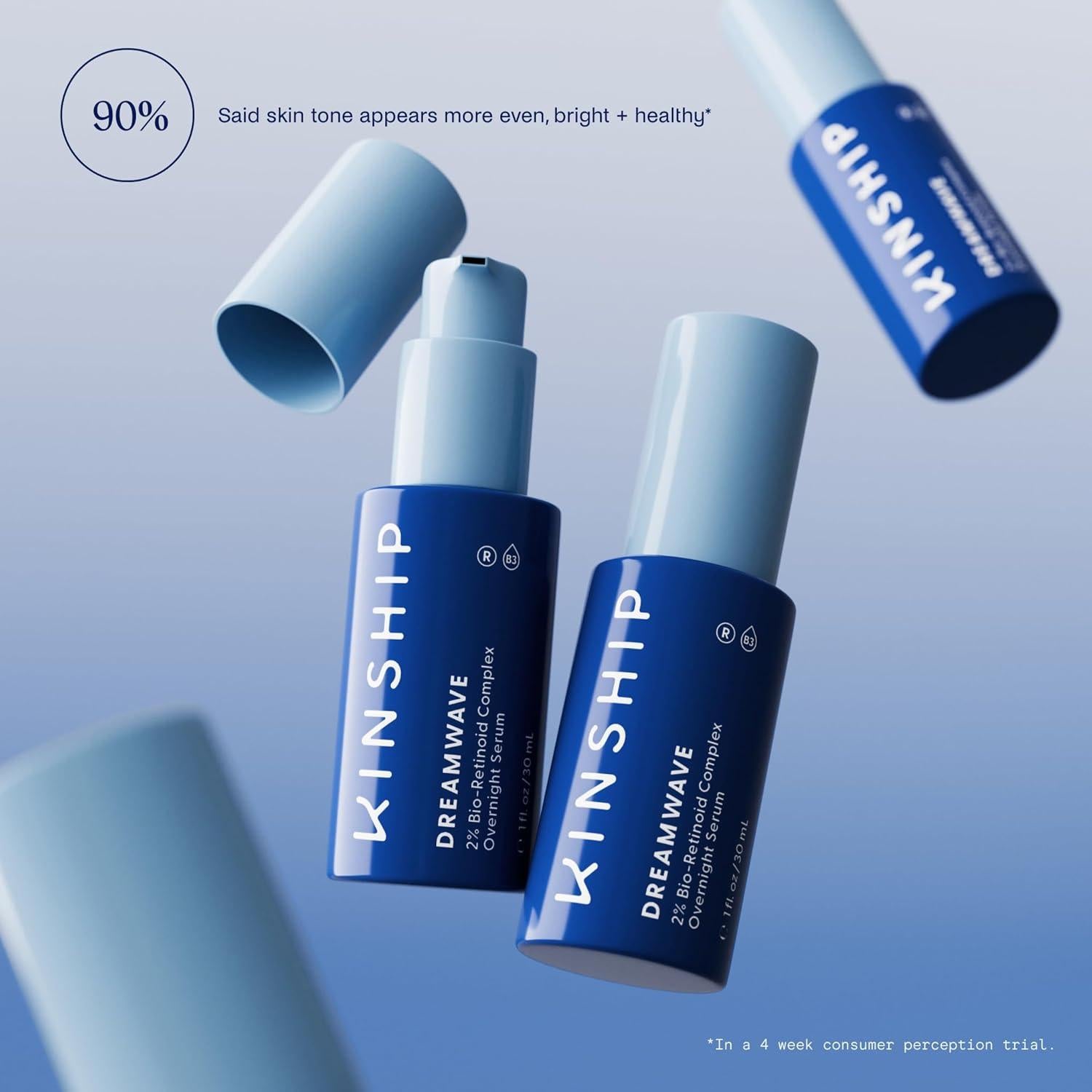 Suero Nocturno Hidratante Kinship Dream Wave 2% Bio-Retinoide 28g