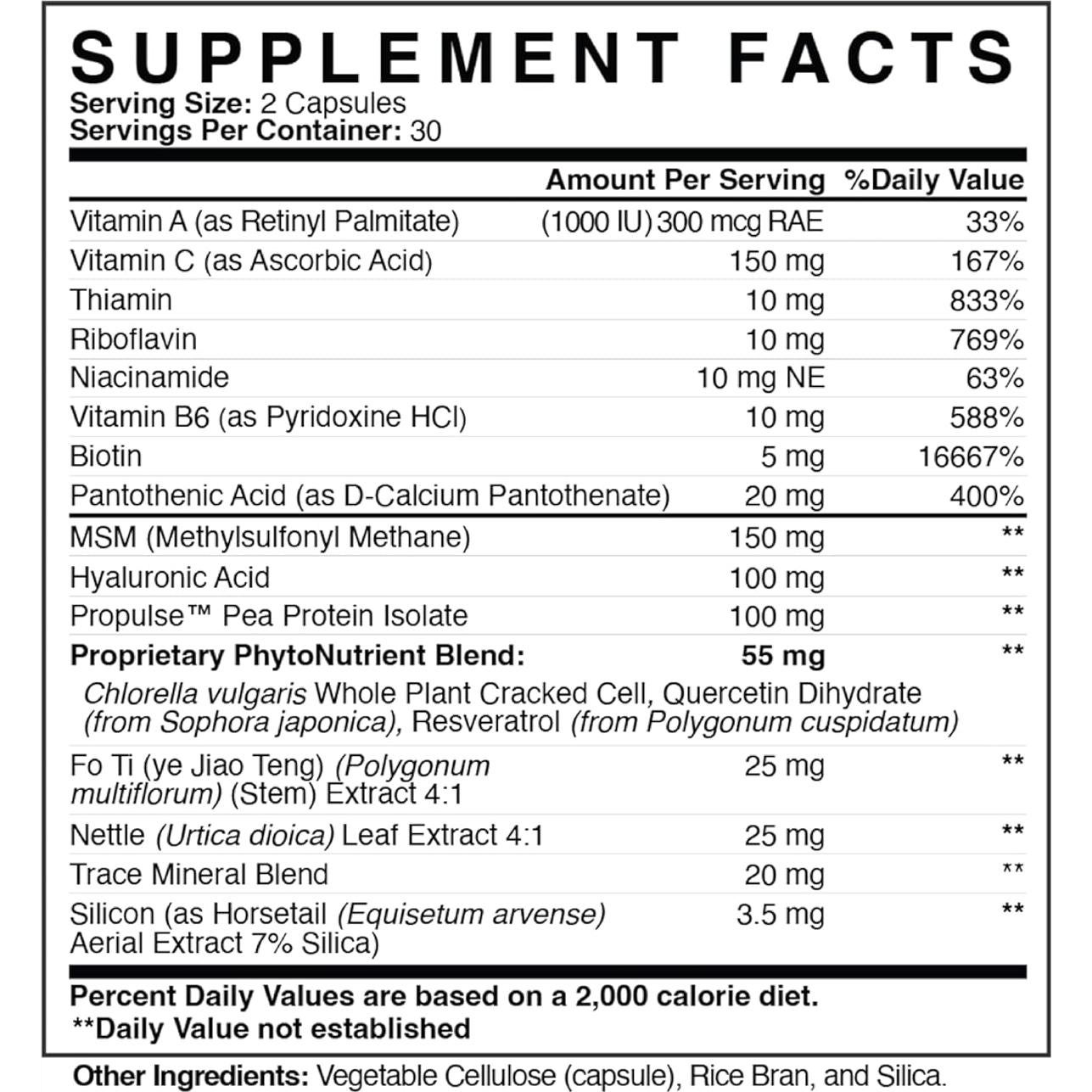 Suplemento Antienvejecimiento City Beauty - 60 Cápsulas