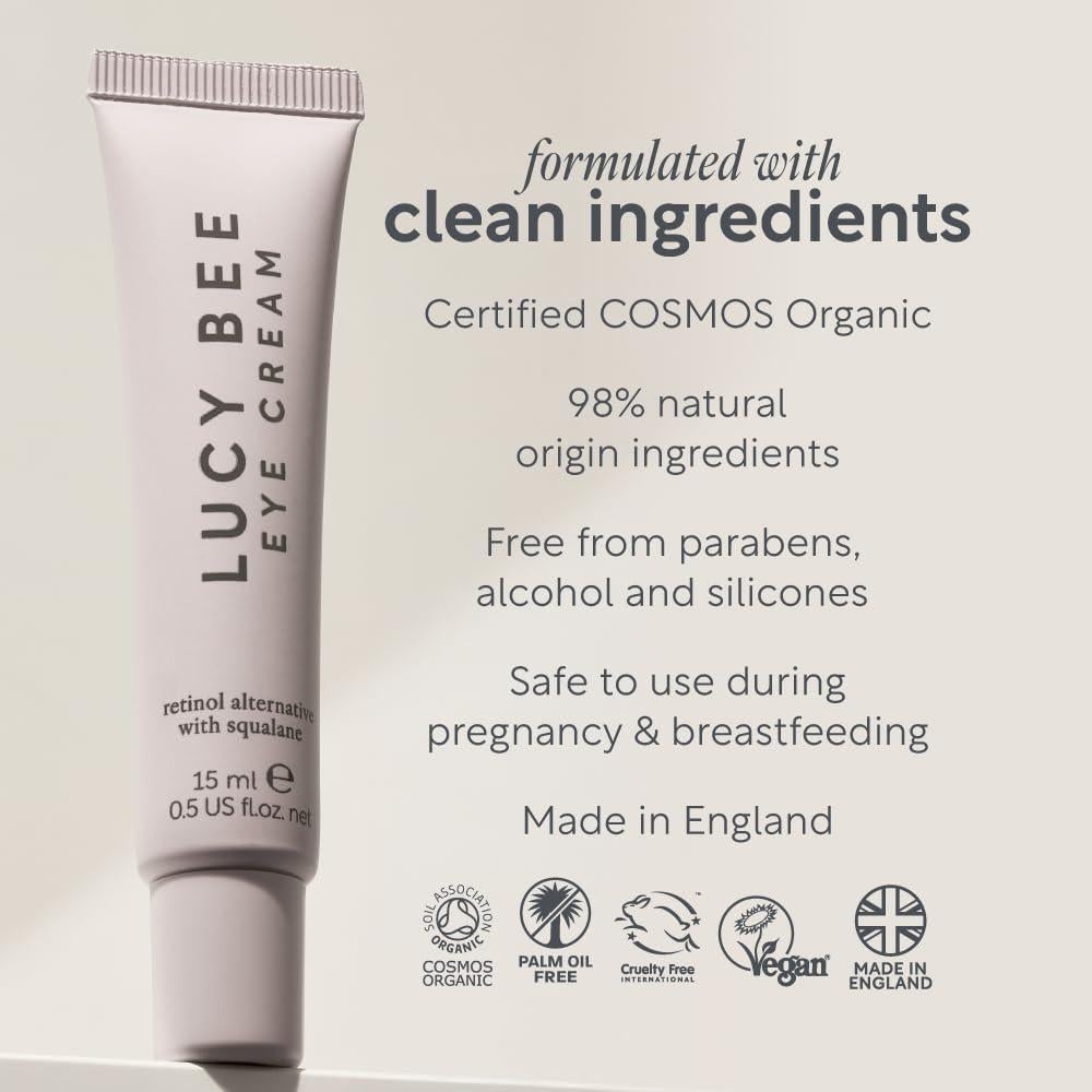 Crema para los Ojos Vegana Lucy Bee 14.79 ml Hidratante