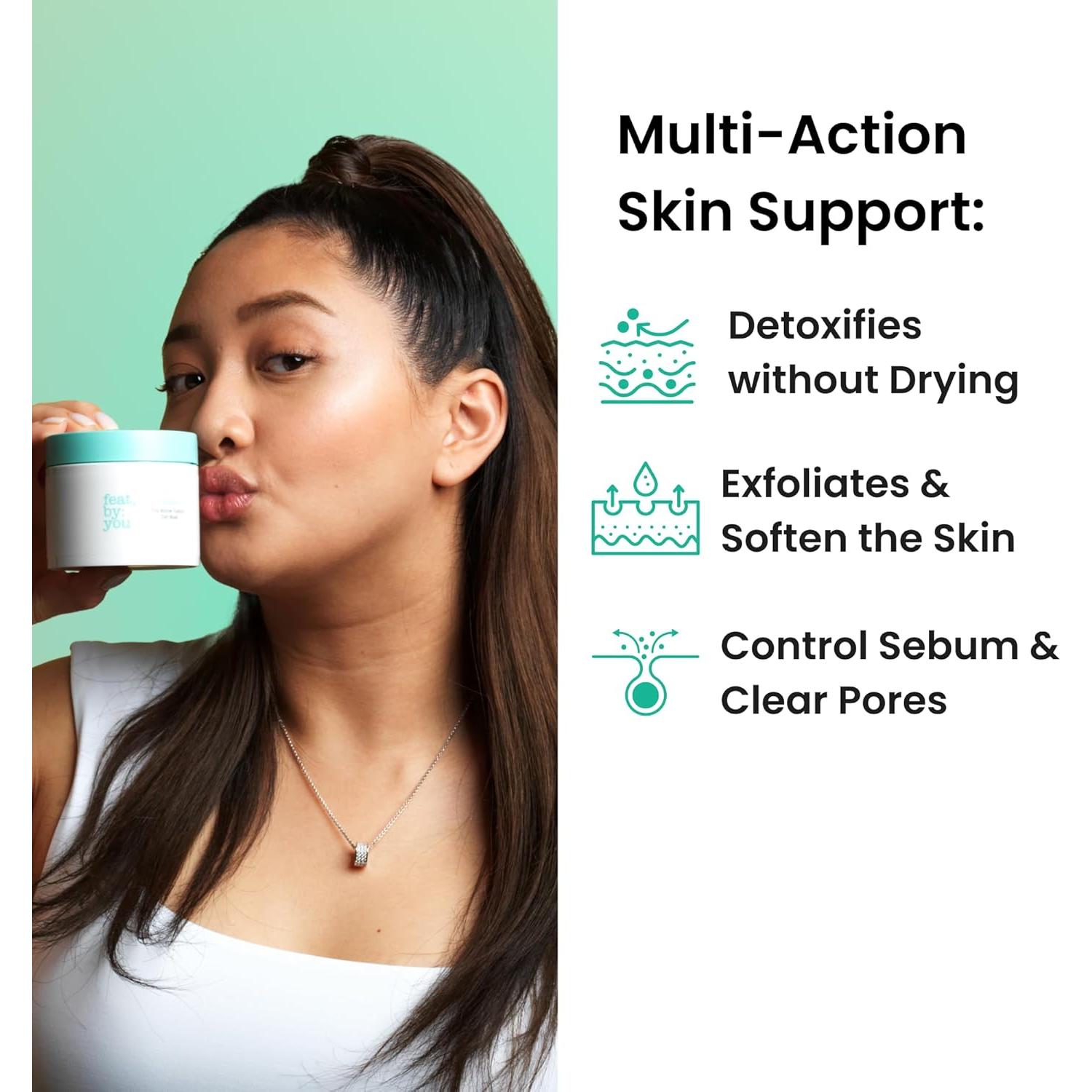 Mascarilla de Arcilla Vegana Feat By You 135 ml - Control de Sebo