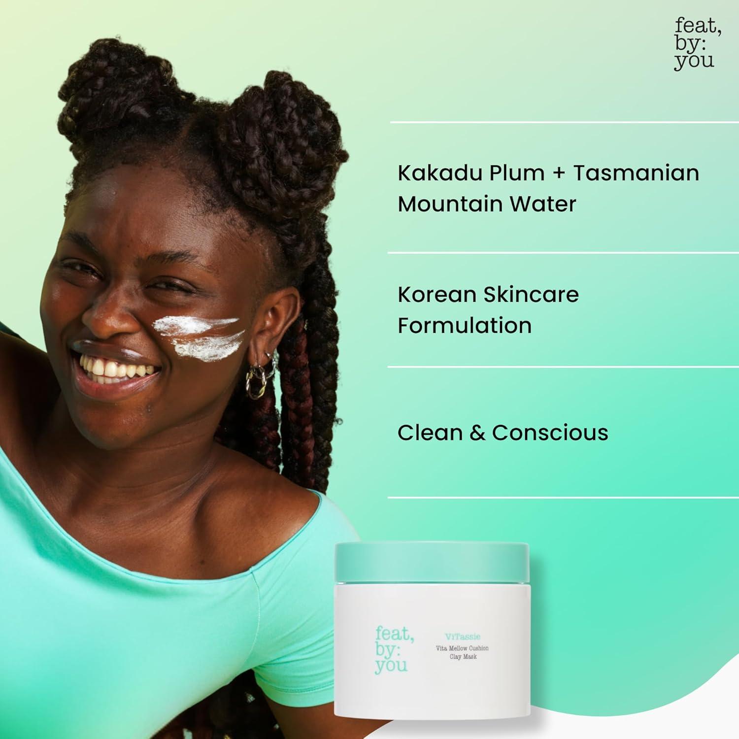 Mascarilla de Arcilla Vegana Feat By You 135 ml - Control de Sebo