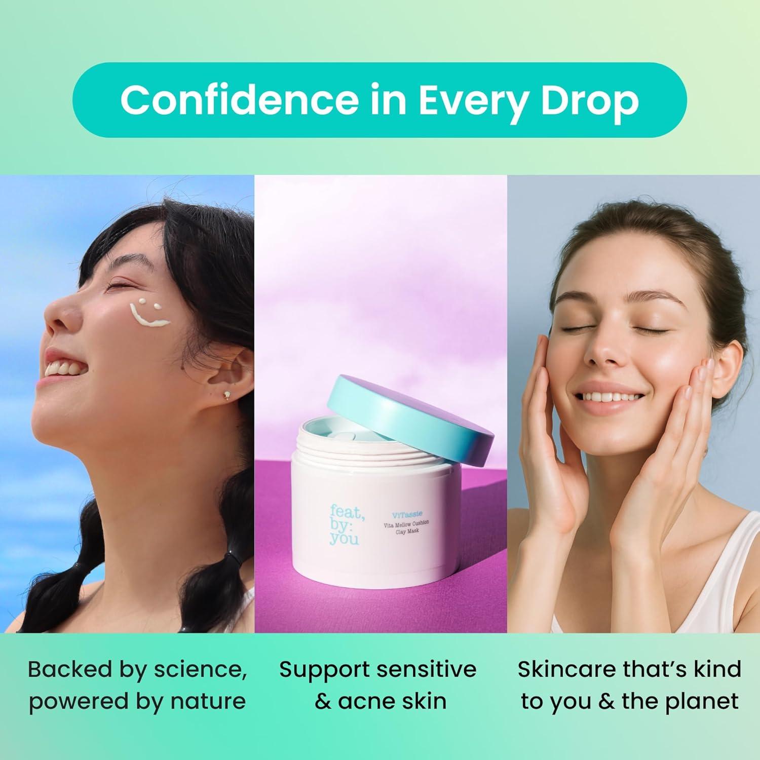 Mascarilla de Arcilla Vegana Feat By You 135 ml - Control de Sebo