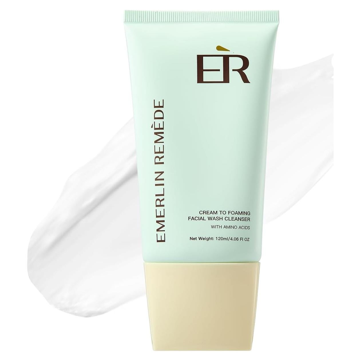 Limpiador Facial Espuma EMERLIN REMÈDE 120ml - Aloe, Ceramida NP, Ácido Hialurónico