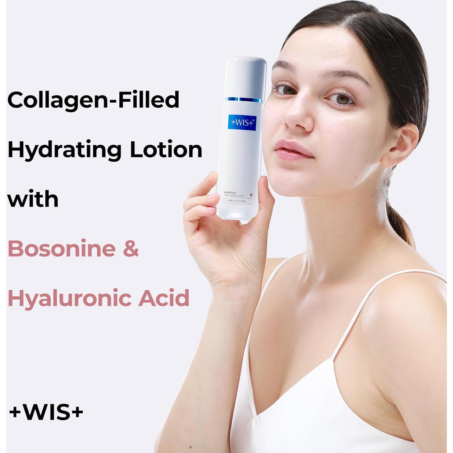 Loción Hidratante WIS con Colágeno y Ácido Hialurónico 120 ml