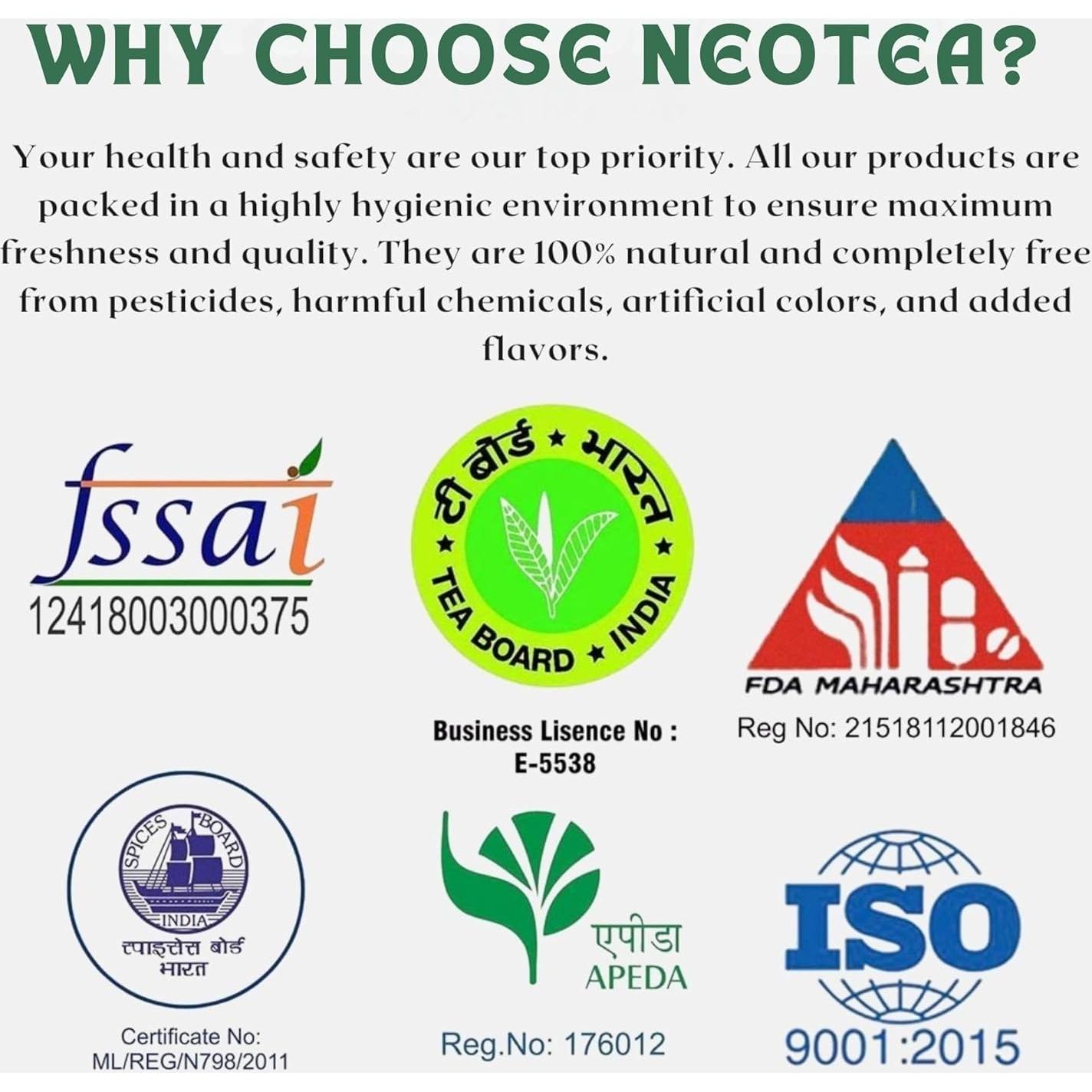 Polvo de Neem Orgánico Neotea 300 g - Cuidado Piel y Cabello