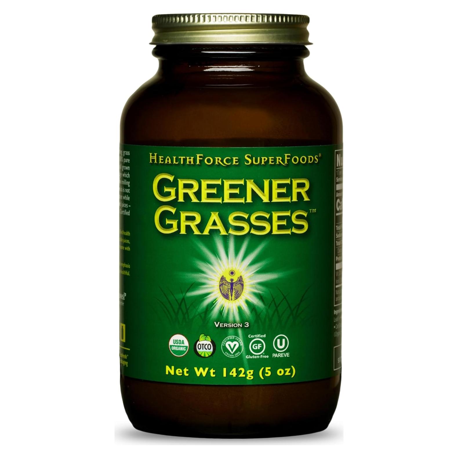 Polvo de Grasses Verdes HealthForce SuperFoods 142g Orgánico